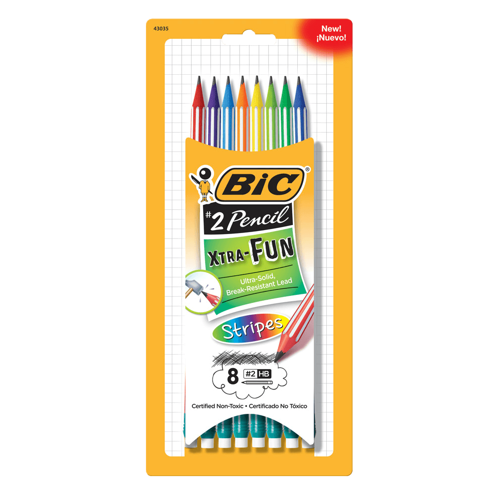 BIC Extra-Fun graphite pencils