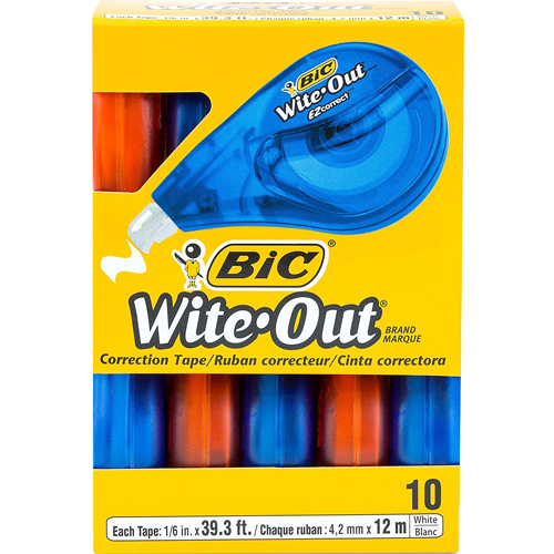 10 Best Correction Tape Brands [BIC, Tombow, Etc.] at WoWPencils