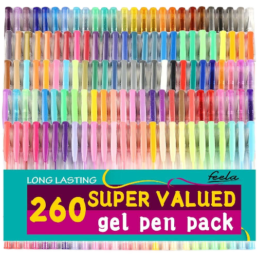 15 Best Gel Pens for Coloring Books [Update 2021] at WoWPencils