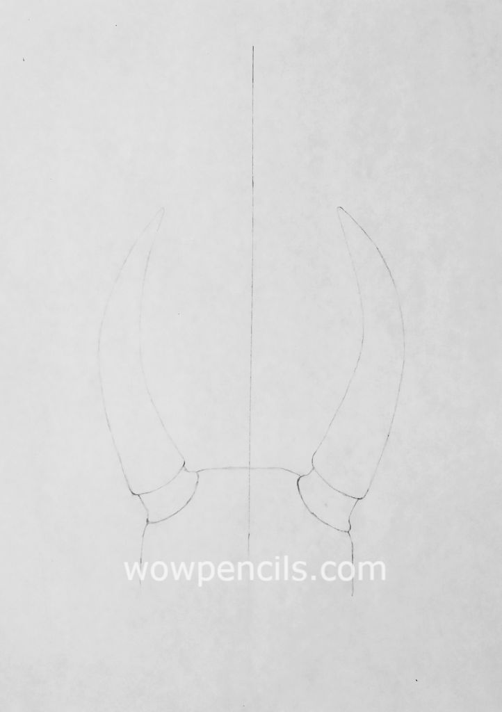 How to Draw Horns Best Pencil Tutorial at WoWPencils